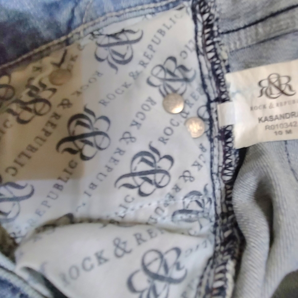 Blue Jeans Size 10.By Rock & Republic - Picture 8 of 8